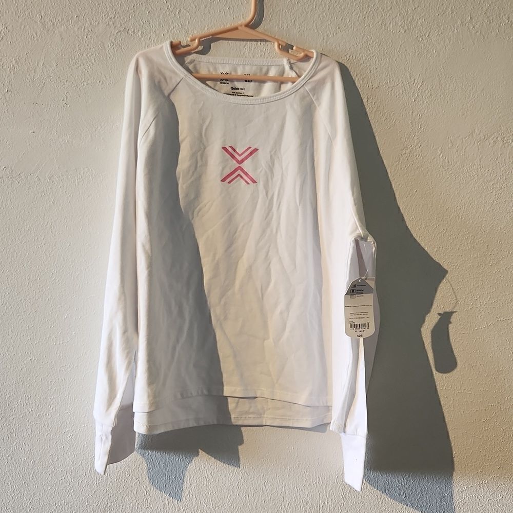 Xersion long sleeve tshirt girls Xl Nwt